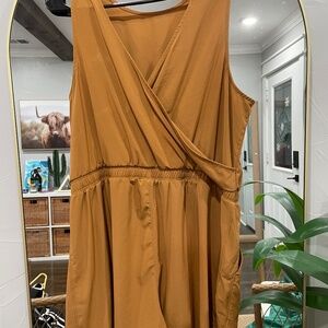 Active Tan Romper Sz XL